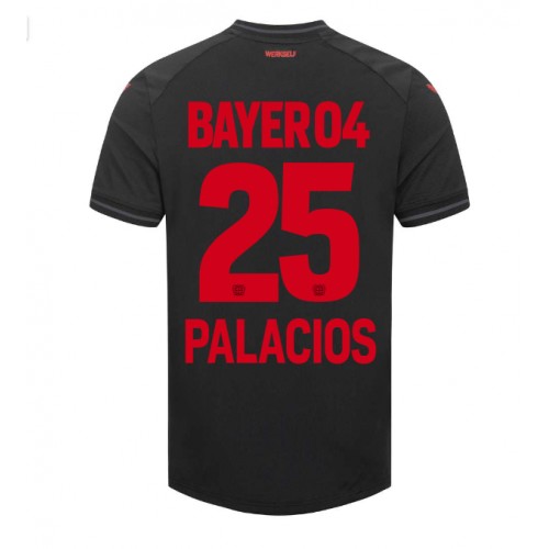 Bayer Leverkusen Exequiel Palacios #25 Domaci Dres 2023-24 Kratak Rukav